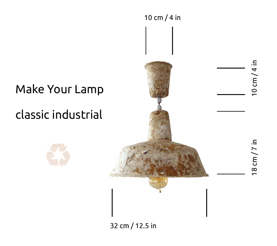 Size of Make Your Lamp - 32/18cm